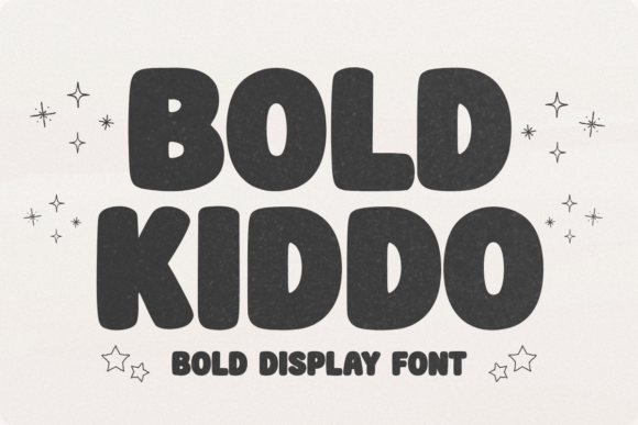 Bold Kiddo: The Playful Chunky Font for Creative Projects