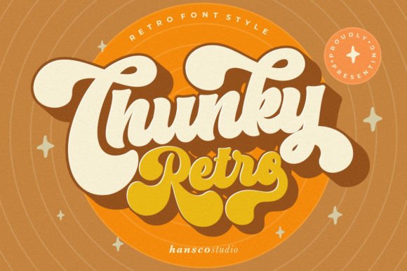 Chunky Retro: A Modern Twist on Classic Typography