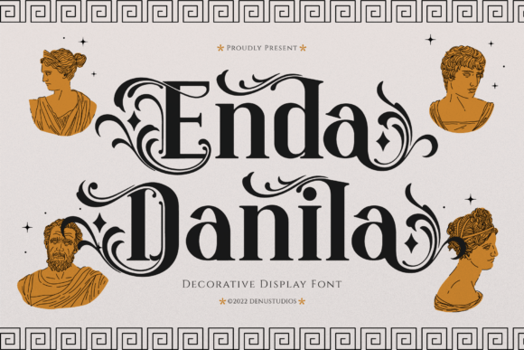 Enda Danila: A Majestic Display Typeface