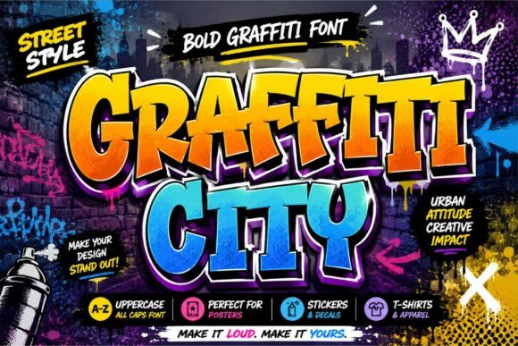 Graffiti City: Bold Street-Style Typography
