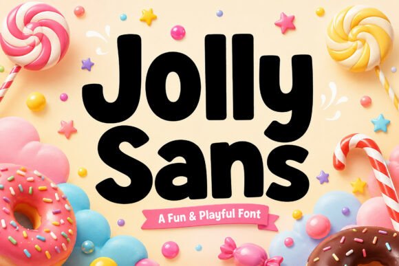 Jolly Sans: A Typeface Bursting with Cheerful Energy