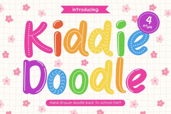 Kiddie Doodle: A Playful Font for Creative Projects
