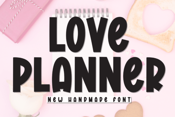 Love Planner: A Charming Handcrafted Font for Your Designs