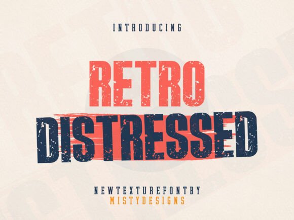 Retro Distressed: Vintage Texture for Modern Design