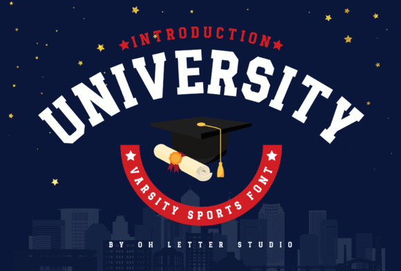 University: The Bold Display Font for Dynamic Design